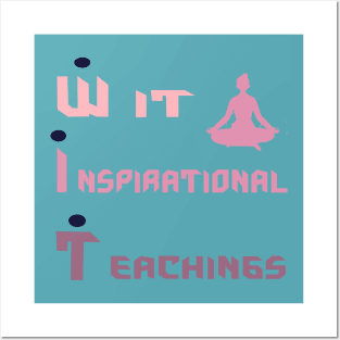 wit, inspirational, teachings: Mind and soul Posters and Art